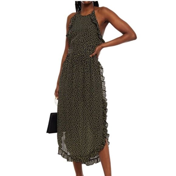 See by Chloe Polka Dot Halter Midi Dress size 34 - Picture 2 of 7